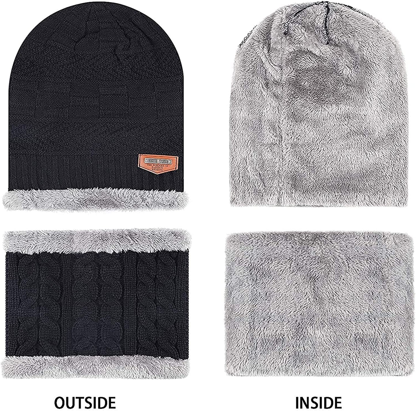 WINTER SCARF AND CAP