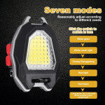 COB Keychain Light With Cigarette Lighter