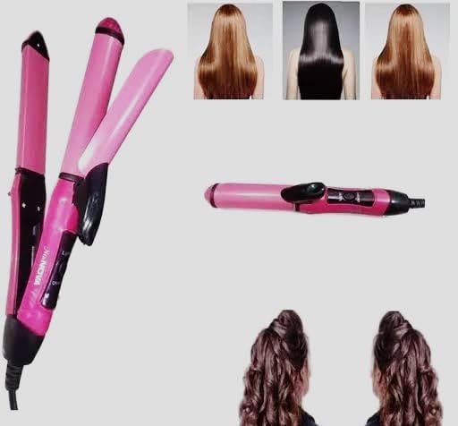 Nova 2 in 1 Hair Straightener & Curler | Fast Heating Professional Hair Straightening Machine for Women