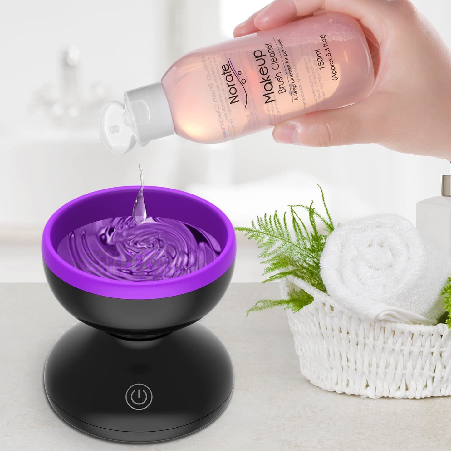 Electric Makeup Brush Cleaner, Make up Brush Clean Machine