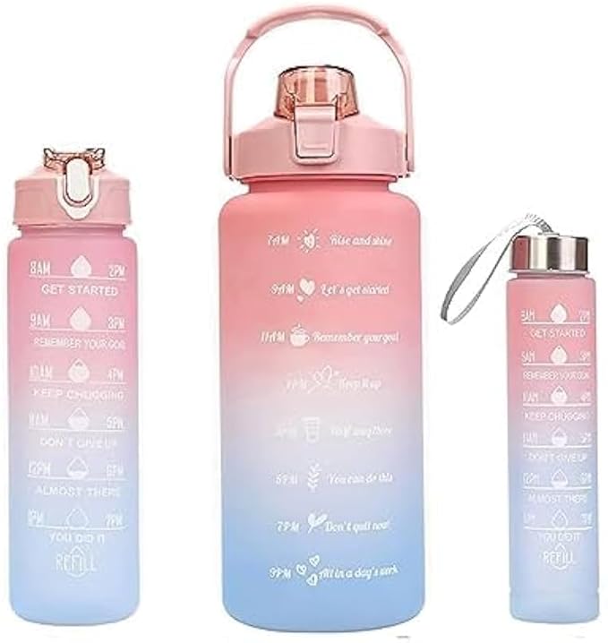 Homeguru 3 Pcs Motivation Bottle