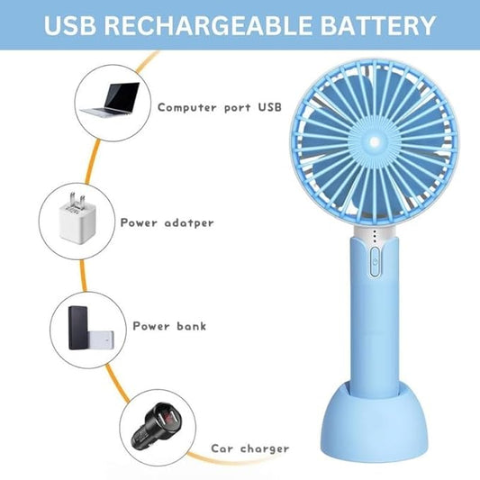 Mini Rechargeable Hand Fan