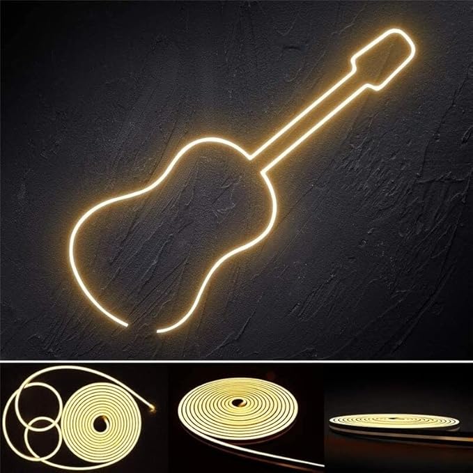 Warm White Neon LED Strip Light 1 Meter – Waterproof Flexible Rope Light