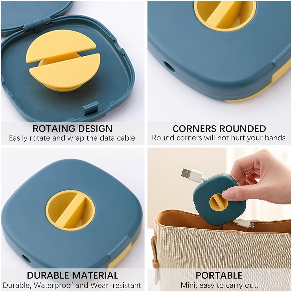 2 In 1 Cable Holder & Organizer Box