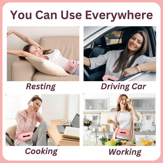 Portable Cordless Heating Pad For Menstrual Cramps Relief