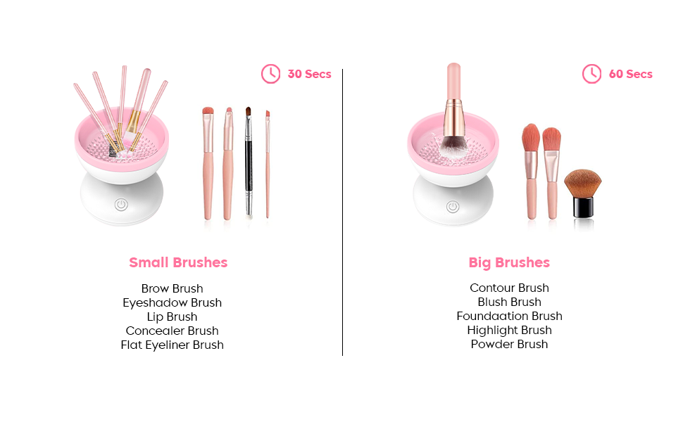 Electric Makeup Brush Cleaner, Make up Brush Clean Machine