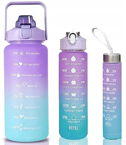 Homeguru 3 Pcs Motivation Bottle