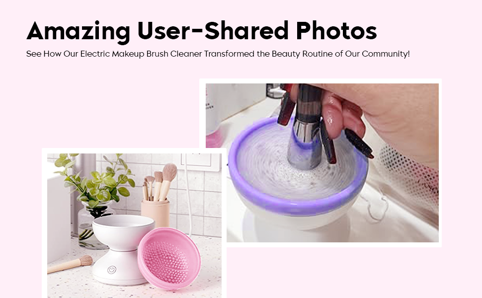 Electric Makeup Brush Cleaner, Make up Brush Clean Machine