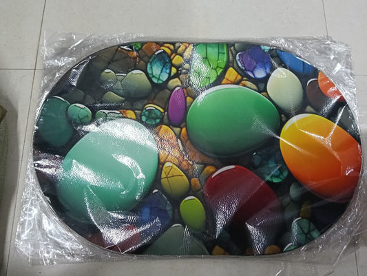 5D ROUNT MAT PRINTED