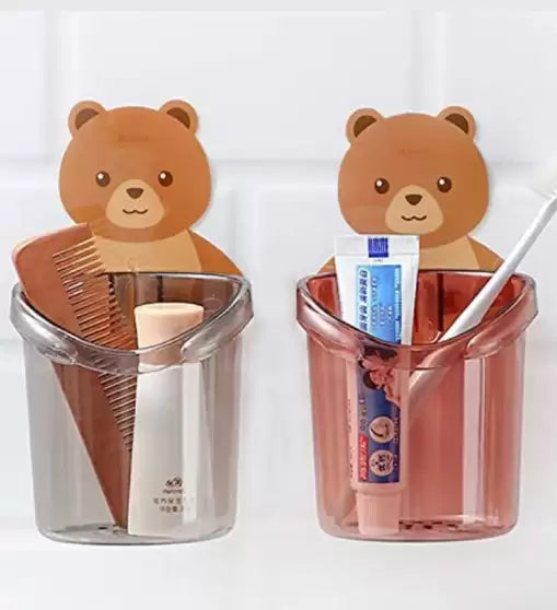 Teddy Brush Holder