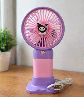 USB Rechargeable Mini Hand Fan Portable Cute Personal Cooling Fan