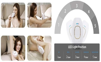 IPL Laser Hair Removal Machine | Painless Permanent Hair Remover Device at Home