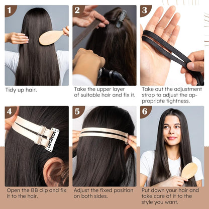 3Pcs Adjustable Invisible Face Lift Bands with Clips – Instant Facelift, Eye & Brow Lift Elastic Straps for Women