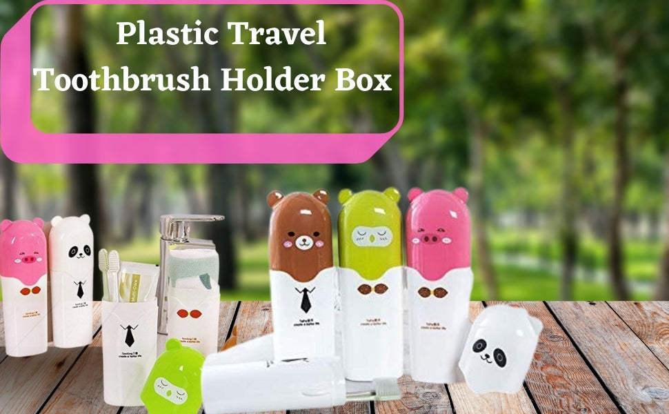 TOOTHBRUSH HOLDER CARTOON PRINT