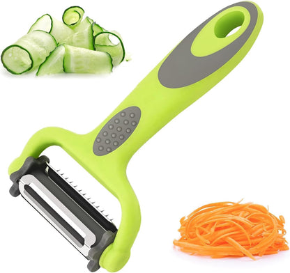 3 in 1 Stainless Steel Vegetable Peeler & Julienne Cutter