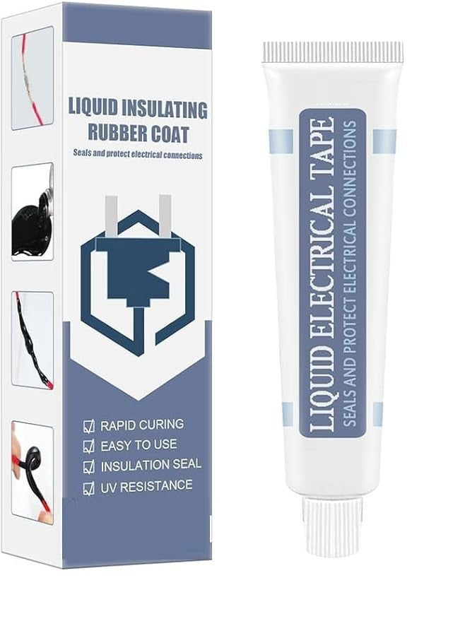 Liquid Electrical Tape Waterproof Wire Insulation Sealant for Cable Repair & Protection