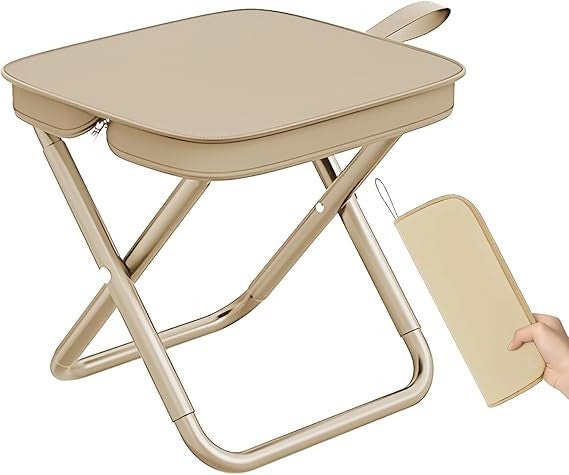Portable Folding Stool Chair Heavy Duty for Home, Office & Outdoor