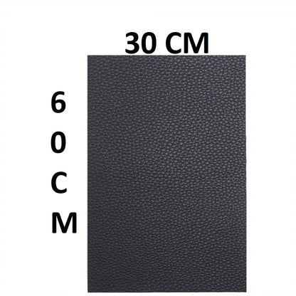 Leather Repair Patch, 24x12 inch /60x30cm  (Black)