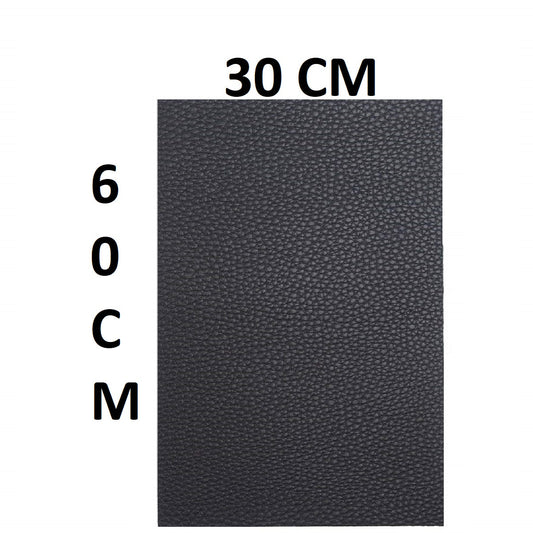 Leather Repair Patch, 24x12 inch /60x30cm  (Black)