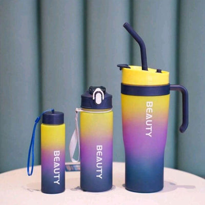 3 pcs Mug and Water Bottle