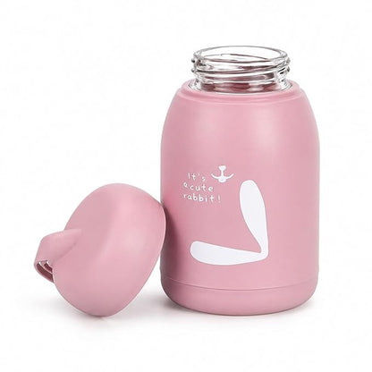 Cute Rabbit Stainless Steel Water Bottle for Kids 330Ml