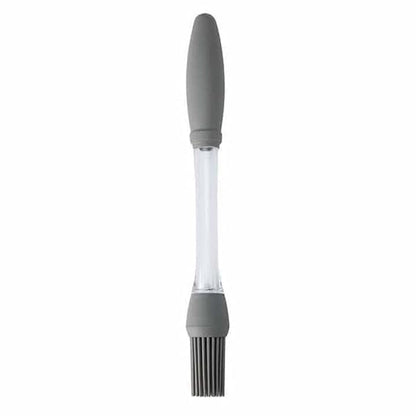 2 In 1 Silicone Oil Brush | Heat Resistant BBQ Basting Brush & Kitchen Cooking Oil Brush
