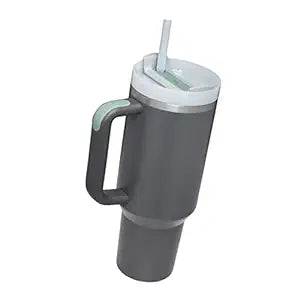 1200ML Stainless Steel Insulated Tumbler Cup with Handle and Straw
