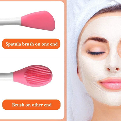 2-in-1 Silicone Facial Cleansing & Massage Brush