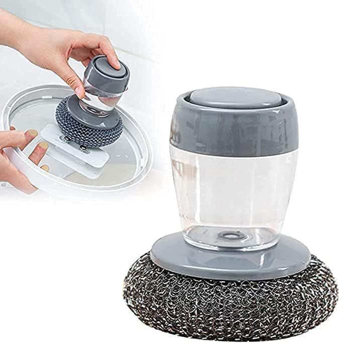 Wire Palm Dish Cleaner Brush | Kitchen Cleaning Scrubber Brush for Utensils