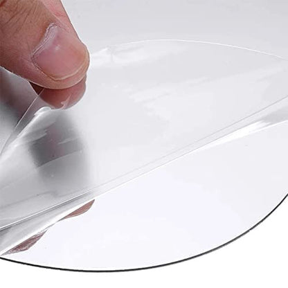 Oval Shape Self-Adhesive Sticker Mirror (30x45 cm) | Flexible Acrylic Wall Mirror for Home Decor