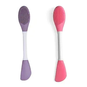 2-in-1 Silicone Facial Cleansing & Massage Brush