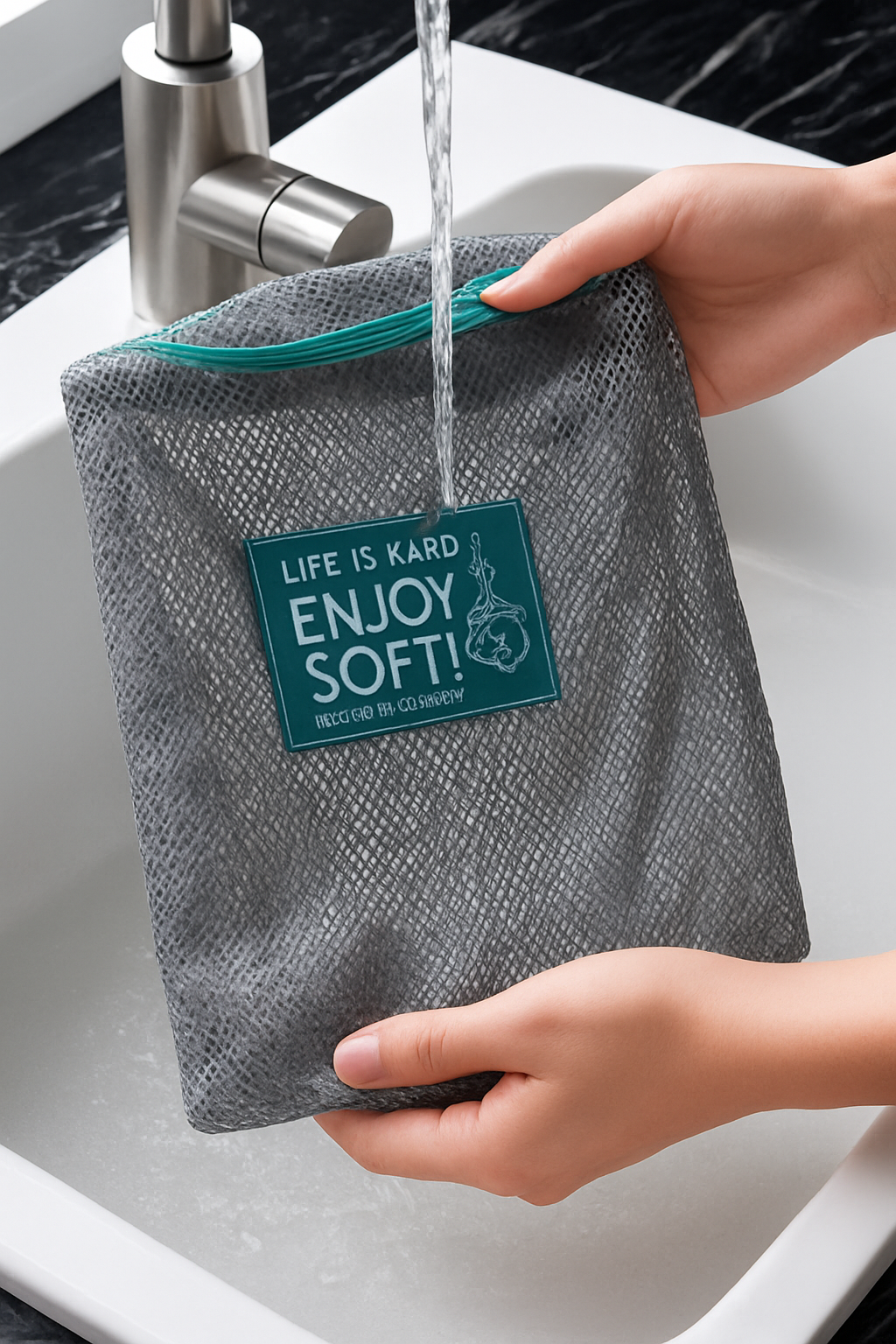 Multi-Purpose Kitchen Produce Washing  Mesh Storage Bag