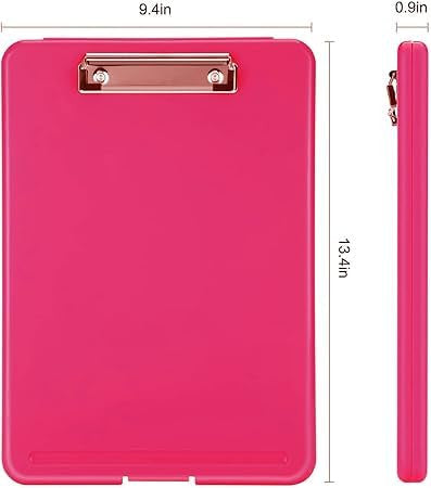 Premium A4 Document Clipboard Folder with Writing Note Pad