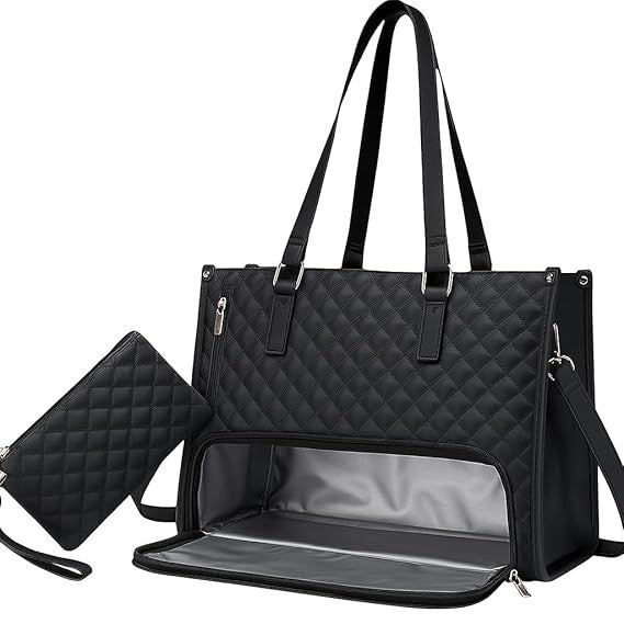 Women’s Quilted Insulated Lunch Tote Bag