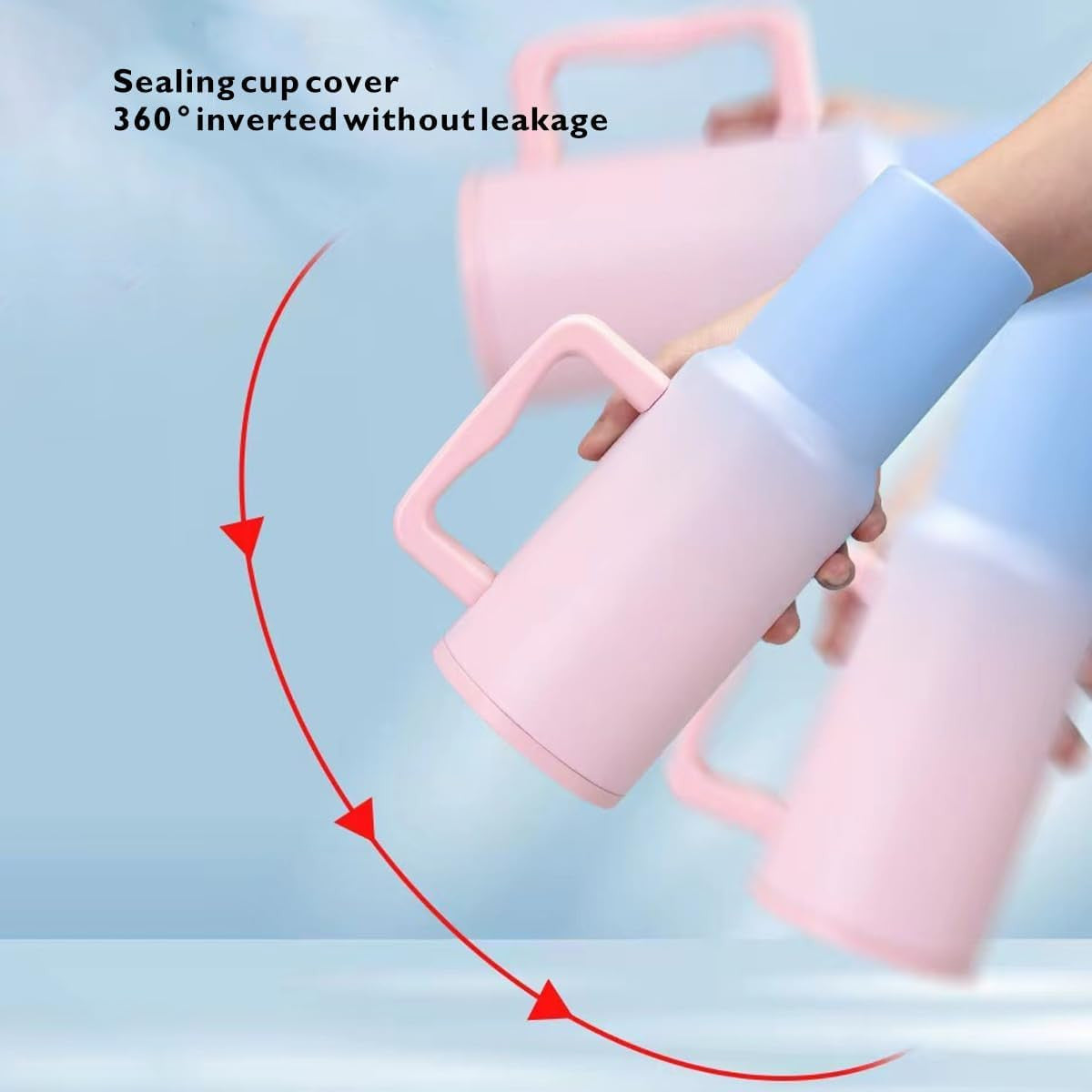 1200 ML HEAVY DUTY TUMBLER WITH STRAW
