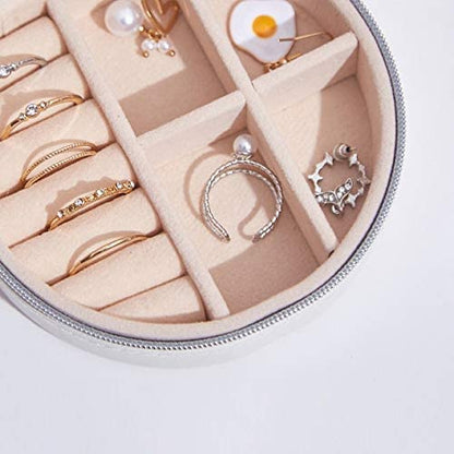 ROUND JEWELLRY ORGANIZER BOX
