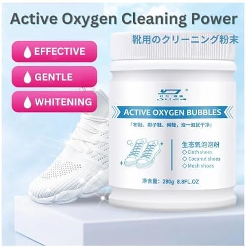Oxygen Bubble & Powder Mesh Cloth Shoe Cleaner 280g