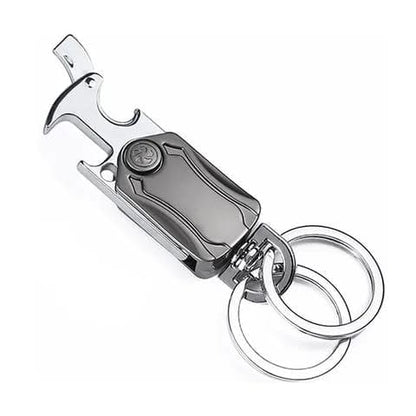 5-in-1 Keychain with Bottle Opener & Tools
