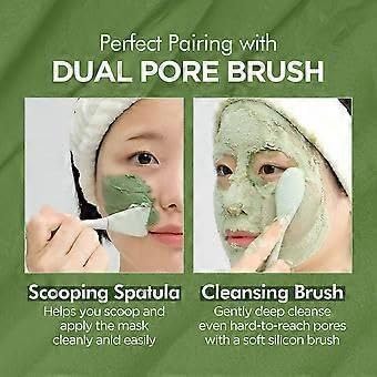 Holy Basil Bubble Deep Mask 90g Korean Clay Wash Off Pack for Pore Cleansing & Blackhead Removal