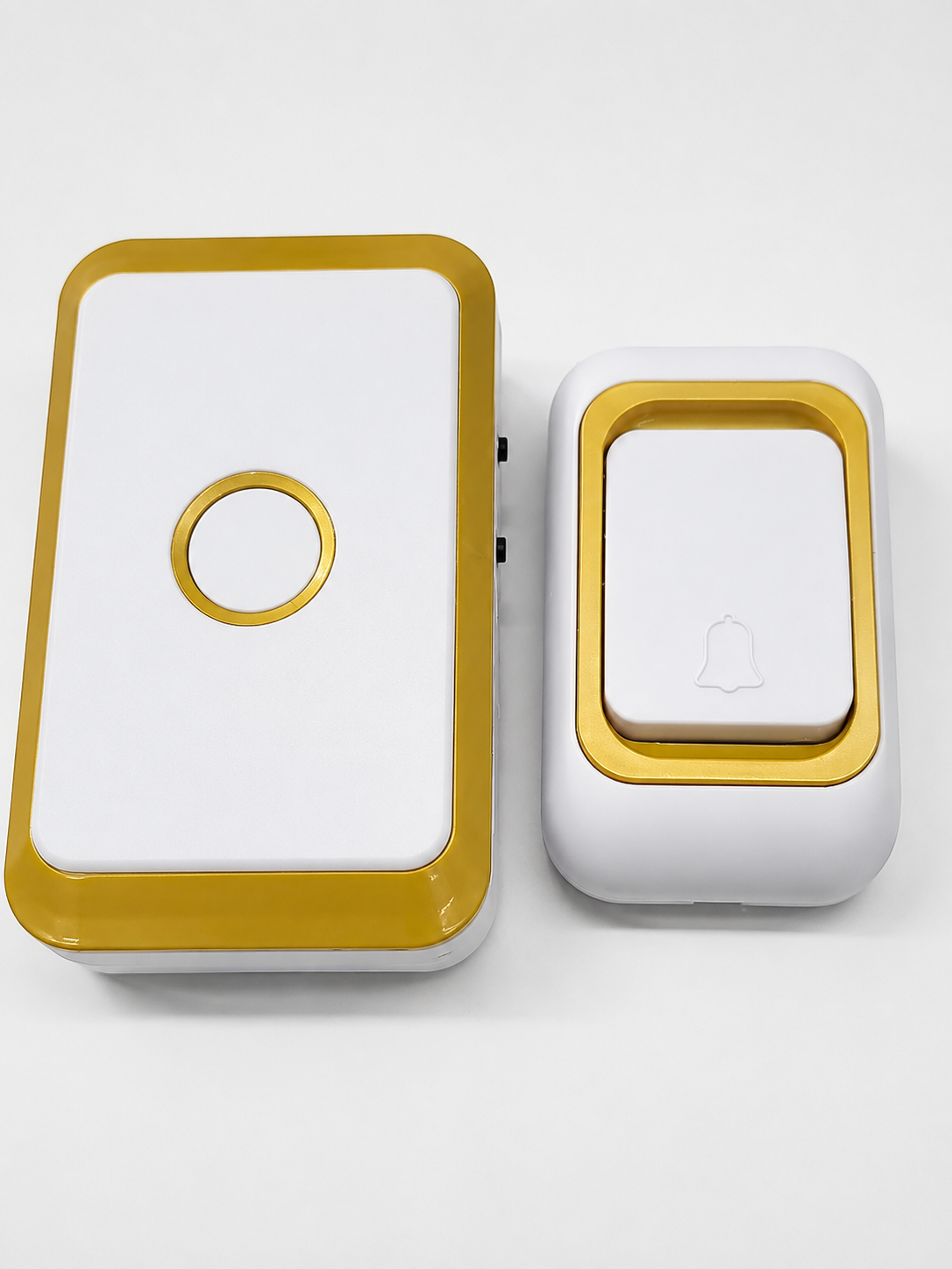 Wireless Doorbell Kit Black Color | Remote Door Bell with Receiver | Smart Home Door Chime