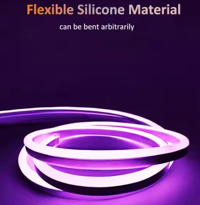 RGB Neon LED Strip Light with App Control 5 Meter