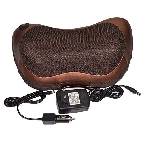 Kneading Car Massage Pillow with Heat – Neck & Back Electric Massager