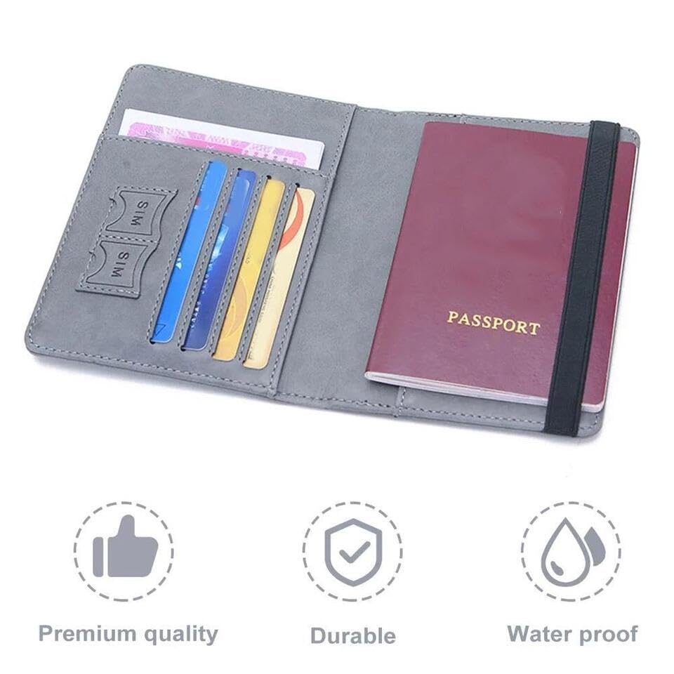 Travel Passport Cover Wallet Holder