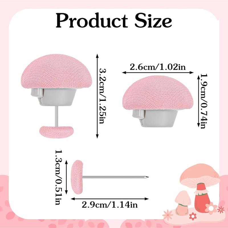 Mushroom Duvet Cover Clips – No-Slip Comforter & Blanket Fasteners