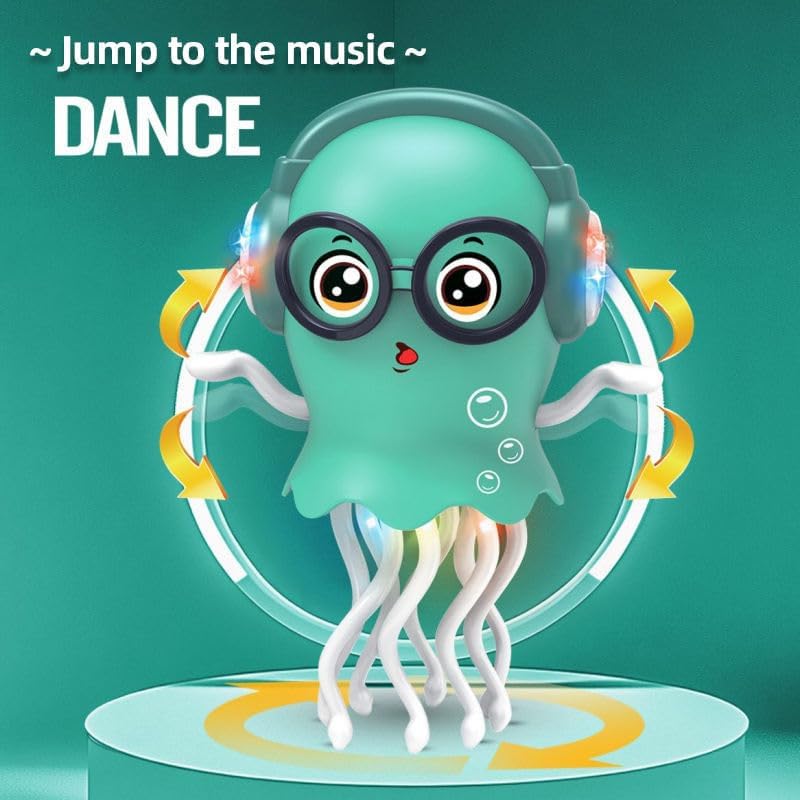Jellyfish Dancing Toy with Music & LED Lights for Kids