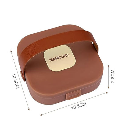 8-in-1 Manicure Pedicure Kit | Professional Nail Clipper Set with Travel Case