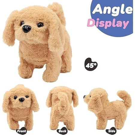 Cute Hopping Walking Dog Toy – Battery Operated Plush Puppy for Kids
