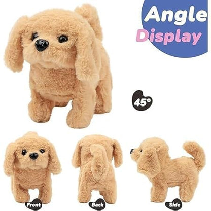 Cute Hopping Walking Dog Toy – Battery Operated Plush Puppy for Kids