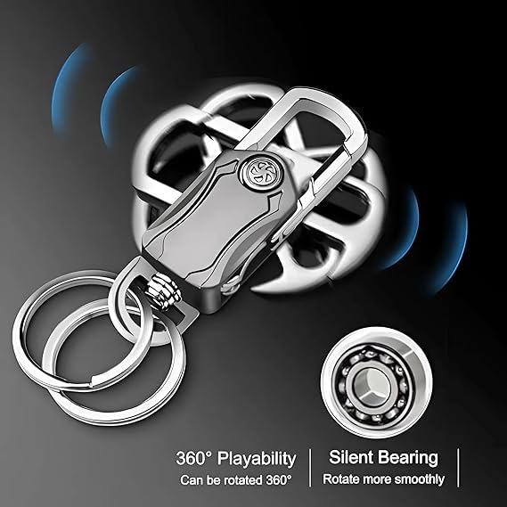 5-in-1 Keychain with Bottle Opener & Tools