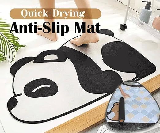 Panda Mat Sleep – Cute Cartoon Panda Non-Slip Bathroom Floor Mat 60*40 CM